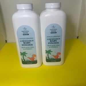 Hypoallergenic Cornstarch Powder - White